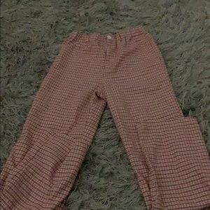 Brandy Melville plaid pants